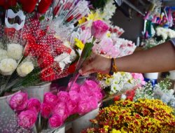 Jelang Valentine, Harga Bunga dan Minat Konsumen Naik