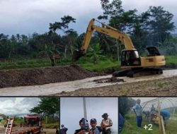 Warga Desa Cinanas Bantar Kawung Sambut Gembira Pembangunan Jembatan Cikuya