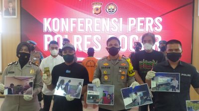 Polres Bogor Berhasil Ciduk Pencuri Ikan Arwana Super Red Bernilai Milyaran Rupiah