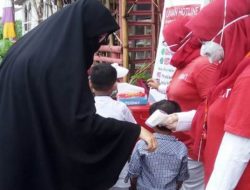 PMI Cisarua Berikan Edukasi Pentingnya Mengikuti Prokes