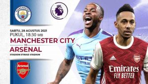 Super Big Match MANCHESTER CITY vs ARSENAL: The Gunners Tak Berdaya?