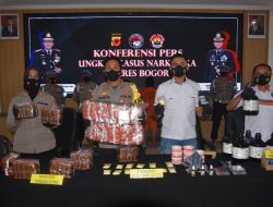 Polres Bogor Kembali Ungkap Jaringan Home Industri Narkotika Jenis Tembakau Sintetis