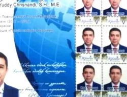SMSI Apresiasi Peluncuran Perangko Ukraina Bergambar Dubes Yuddy Chrisnandi