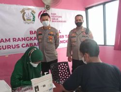 Kapolsek Citeureup Akan Gelar Vaksinasi Rutin Senin dan Rabu