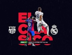 Prediksi Liga Spanyol Barcelona vs Real Madrid: Tuan Rumah Kurang Difavoritkan?