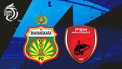 Prediksi Bhayangkara FC vs PSM Makassar, Duel Sesama Tim Papan Atas
