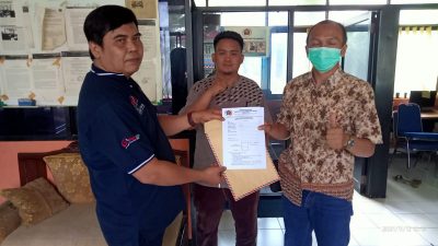 Punggawa Radar Bogor Ini Ambil Formulir Pendaftaran Balon Ketua PWI Kabupaten Bogor