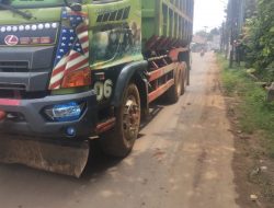 Jalan Puspasari Makan Korban Gegara Truck Proyek