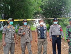 Satpol PP Kabupaten Bogor Segel Galian Tanah PT TBU