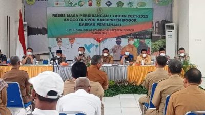 DPRD Kabupaten Bogor Dorong Penyelesaian Masalah di Dapil 1