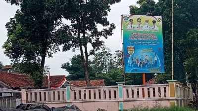 Pembuatan Papan Billboard di Desa Sirnagalih Diduga Tidak Sesuai Spek