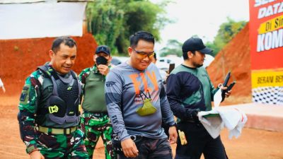 Danjen Kopasus Resmikan Ketahanan Pangan Di Galuga