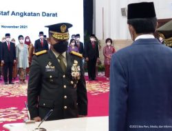 Jokowi Lantik Dudung Abdurachman Jadi KSAD