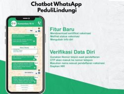 Kemenkes Luncurkan Chatbot WA PeduliLindungi