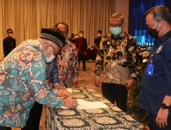 Tutup Muscab Gapensi Kabupaten Bogor, Ini Pesan Wabup Iwan