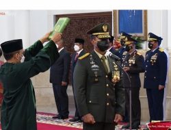 Jokowi Lantik Jenderal Andika Perkasa Jadi Panglima TNI