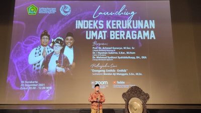 Alhamdulillah, Indeks Kerukunan Umat Beragama Tahun 2021 Masuk Kategori Baik