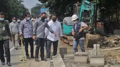 Bima Arya Tegur Kontraktor Proyek Jalur Sepeda di Jalan Sudirman, Ini Penyebabnya