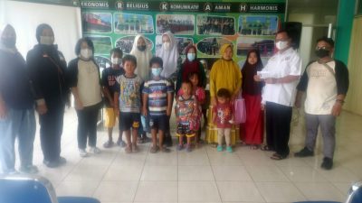 Alhamdulillah, Yatim Piatu Terdampak Covid-19 di Jonggol dan Tanjungsari dapat Bantuan Dari Kemensos