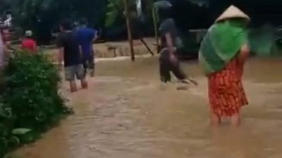 Kampung Peutey Jasinga Kembali Dikepung Banjir