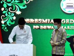 Jokowi Resmikan Gedung Kantor Pimpinan Pusat DMI