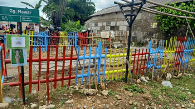 Mahasiswa IPB University Bangun Kebun Botol di Cibanteng, Ini Manfaatnya