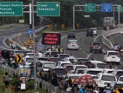 Arus Lalin di Jalur Puncak Menuju Jakarta Diberlakukan Sistem Oneway