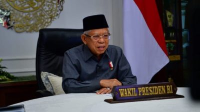 Wapres Ma’ruf Amin Ucapkan Selamat Natal dan Tahun Baru, Ini Pesannya