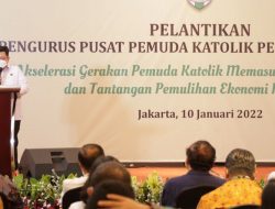 Menag Ajak Pemuda Katolik Jadi Garda Terdepan Kawal Moderasi Beragama