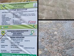 Jalan Samisade Desa Nambo Rusak, Pemcam Klapanunggal akan Panggil Pihak Ketiga
