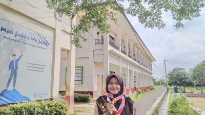 Zahra Mustafida, Siswa Sekolah Cendekia BAZNAS Resmi Dilantik Jadi Pramuka Garuda