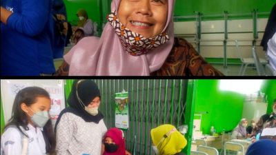 630 Siswa SDN Karadenan Kaum Cibinong Divaksin Sinovac