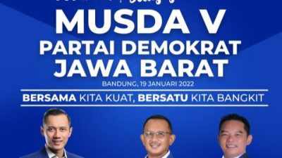 Dukungan Penuh DPC, Anton Bakal Duduki Pimpinan DPD Demokrat Jabar