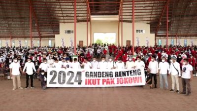Relawan se-Cirebon Satu Komando, 2024 Ikut Jokowi