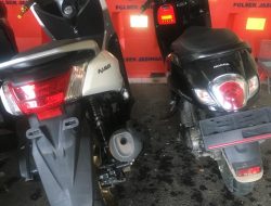 Dua Pelaku Curanmor di Bekuk Reskrim Polsek Jasinga