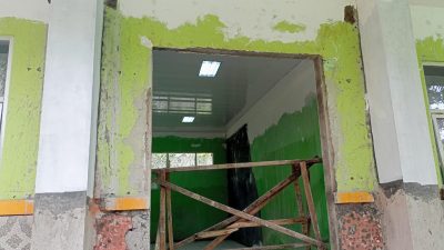 Busyet! Sudah Lewat 2 Bulan, Rehab SMP Negeri 2 Citeureup Tak Kunjung Rampung