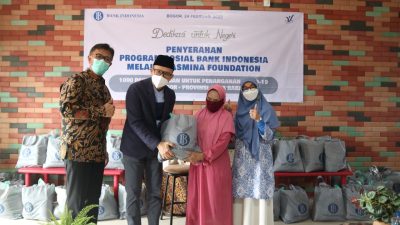 Bank Indonesia Ajak Yasmina Foundation Distribusikan 1.000 Paket Bantuan, Ini Sasarannya