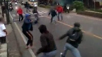 PJJ Diberlakukan, Tawuran Pelajar Terjadi di Cibungbulang