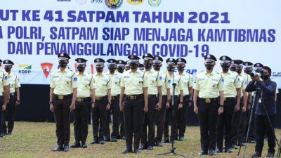 Polri Resmikan Seragam Baru Satpam Berwarna Krem, Ini Alasannya