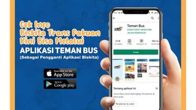 Kini Biskita Trans Pakuan Kota Bogor Hadir di Aplikasi Teman Bus, Silahkan Download