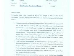 Waduh! Kades Jonggol Akui Berikan Pengarahan Kepada KPM Dalam Surat Balasan Klarifikasinya