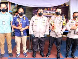 Terbanyak Ungkap Kasus Curanmor, Polsek Gunung Putri Diganjar Penghargaan