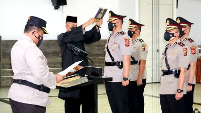 Kapolres Bogor Pimpin Sertijab Wakapolres Hingga Kapolsek, Ini Nama-namanya