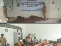 Kantor Desa Ciangsana Dirombak, Udin Saputra Berikan Pelayanan Kepada Warga Dirumahnya