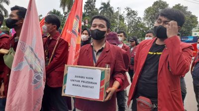 IMM Bogor Raya Gelar Aksi Donasi 1.000 Koin Untuk Pelesiran Anggota Komisi I DPRD Kabupaten Bogor