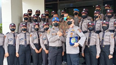 Dikunjungi Siswa Diktuk Bintara Polwan Jakarta, Kapolsek Citeureup Beri Arahan Ini