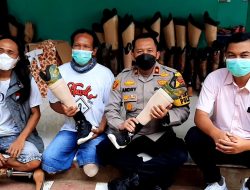 Nurdin, Korban Tabrak Kereta Dipertemukan dengan Kaki Palsu Oleh Kapolsek Cileungsi