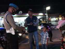Polres Bogor Rutin Patroli Malam Guna Pendisiplinan Prokes Masyarakat