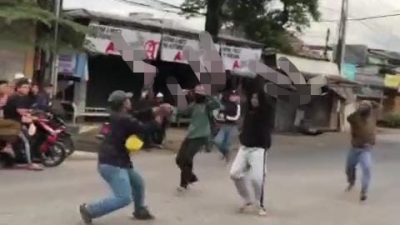 Tawuran Pelajar Pecah di Cileungsi, Empat Siswa Kena Bacok