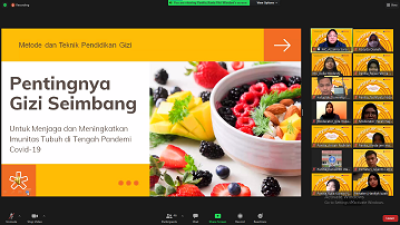 IPB University Gelar Penyuluhan Gizi Seimbang Kepada Pemuda Kota Bogor